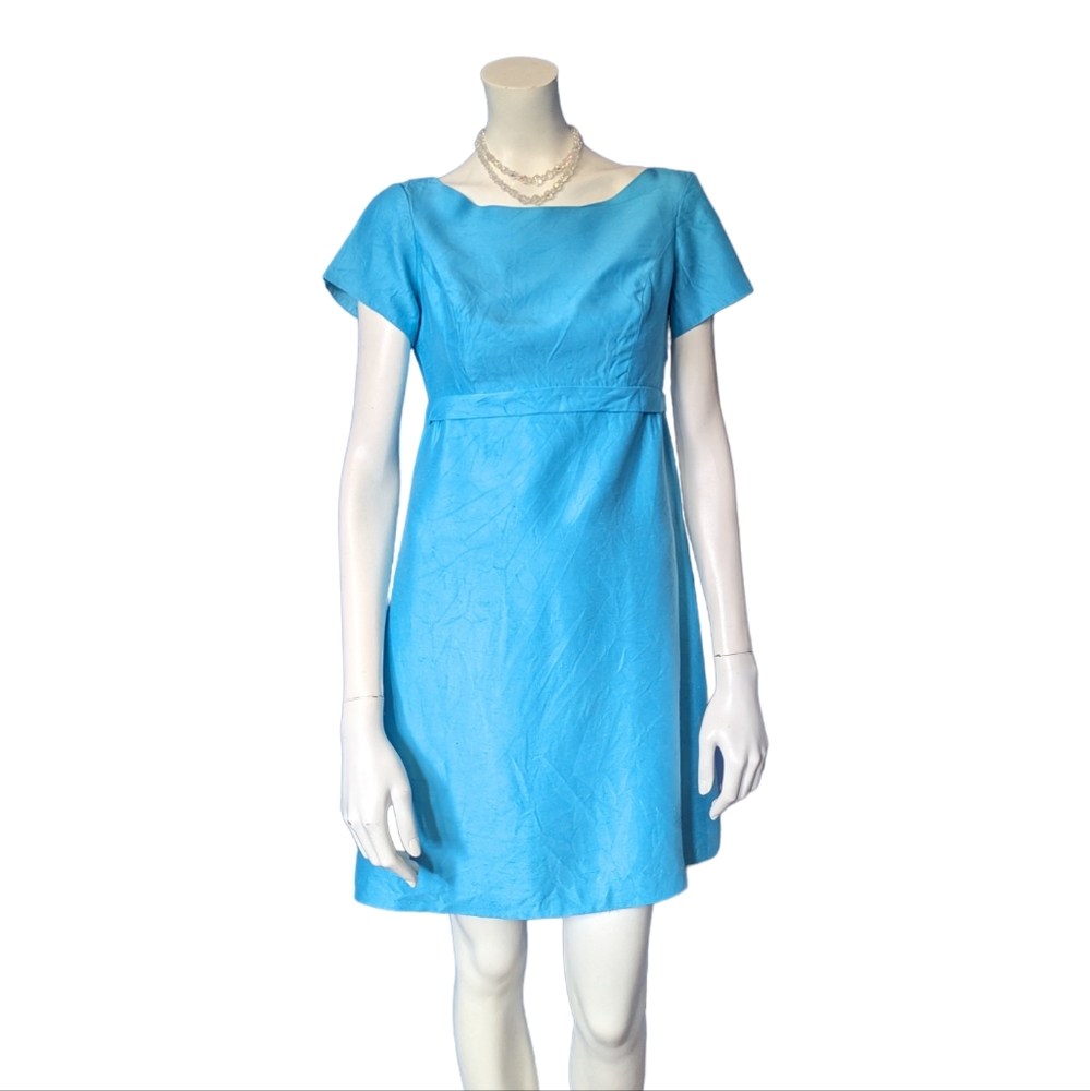 Vintage aqua 50/60s day dress